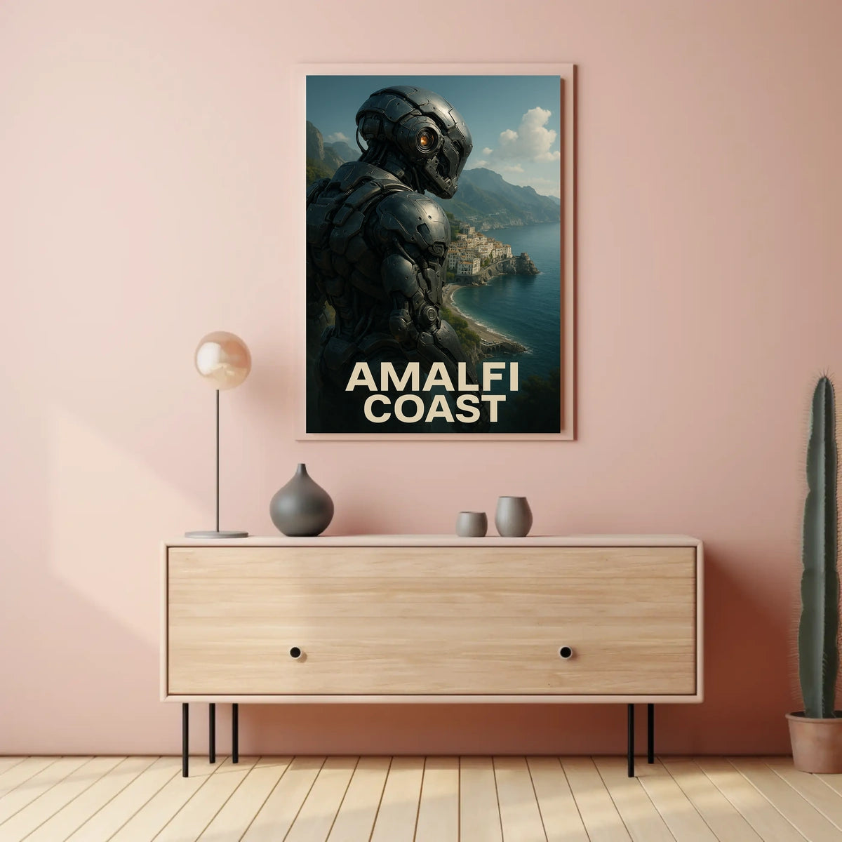 Amalfi Coast Poster 18x24 Museum Quality Art Print Decor