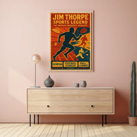 Jim Thorpe Sports Legend Poster