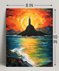 Radiant Seascape Poster