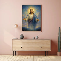 Jesus Of Nazareth Inspirational Poster Print