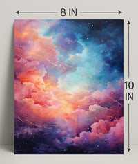 Celestial Dreamscape Poster PosterGoat