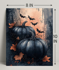 Enchanted Autumn Night Poster