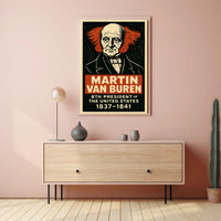 Martin Van Buren 8th President Poster