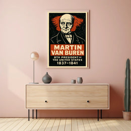 Martin Van Buren 8th President Poster