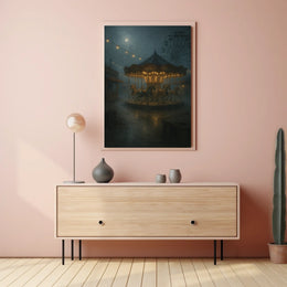 Enchanted Carnival Night Poster