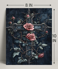 Roses And Thorns Poster