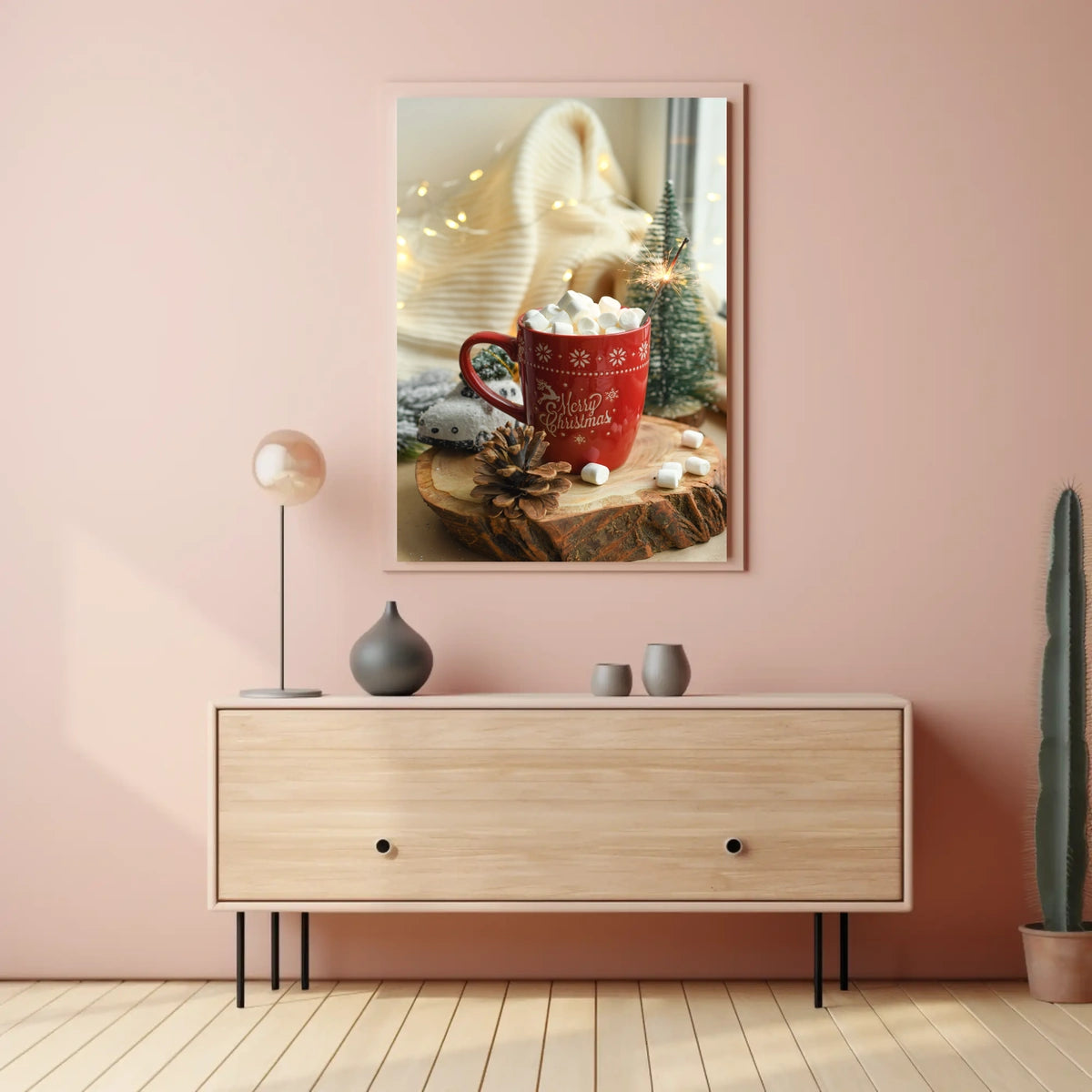 Cozy Christmas Cheer Poster