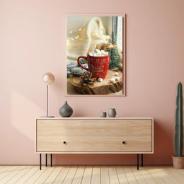 Cozy Christmas Cheer Poster