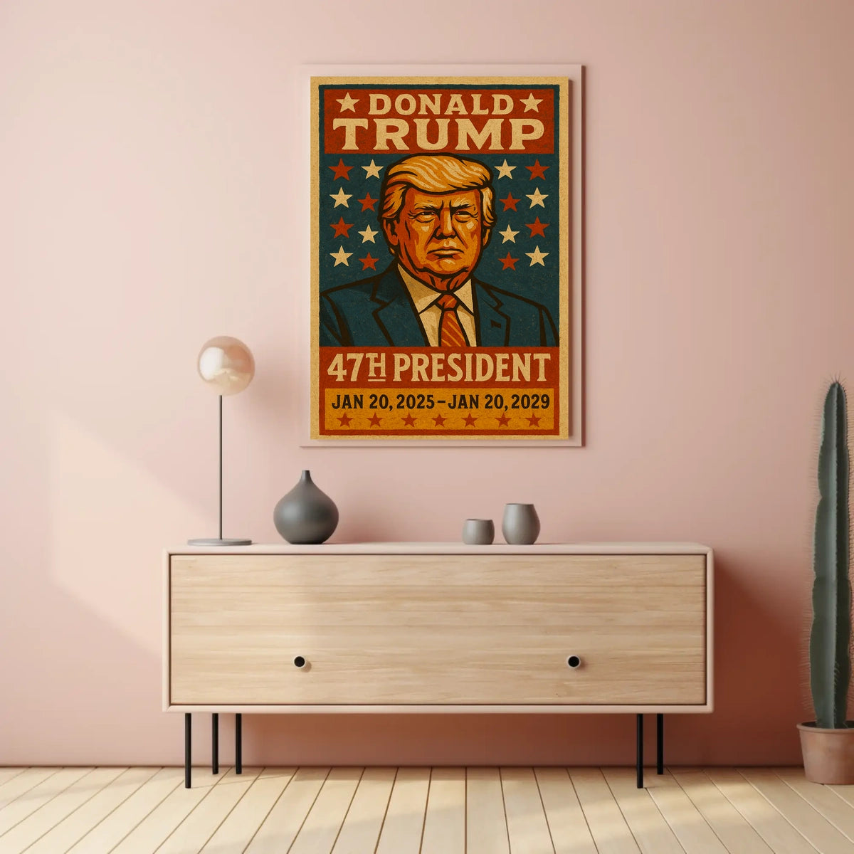 Donald Trump 47Th President Poster