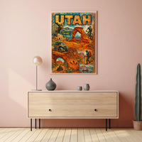 Utah Adventure Poster