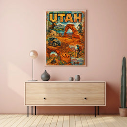 Utah Adventure Poster