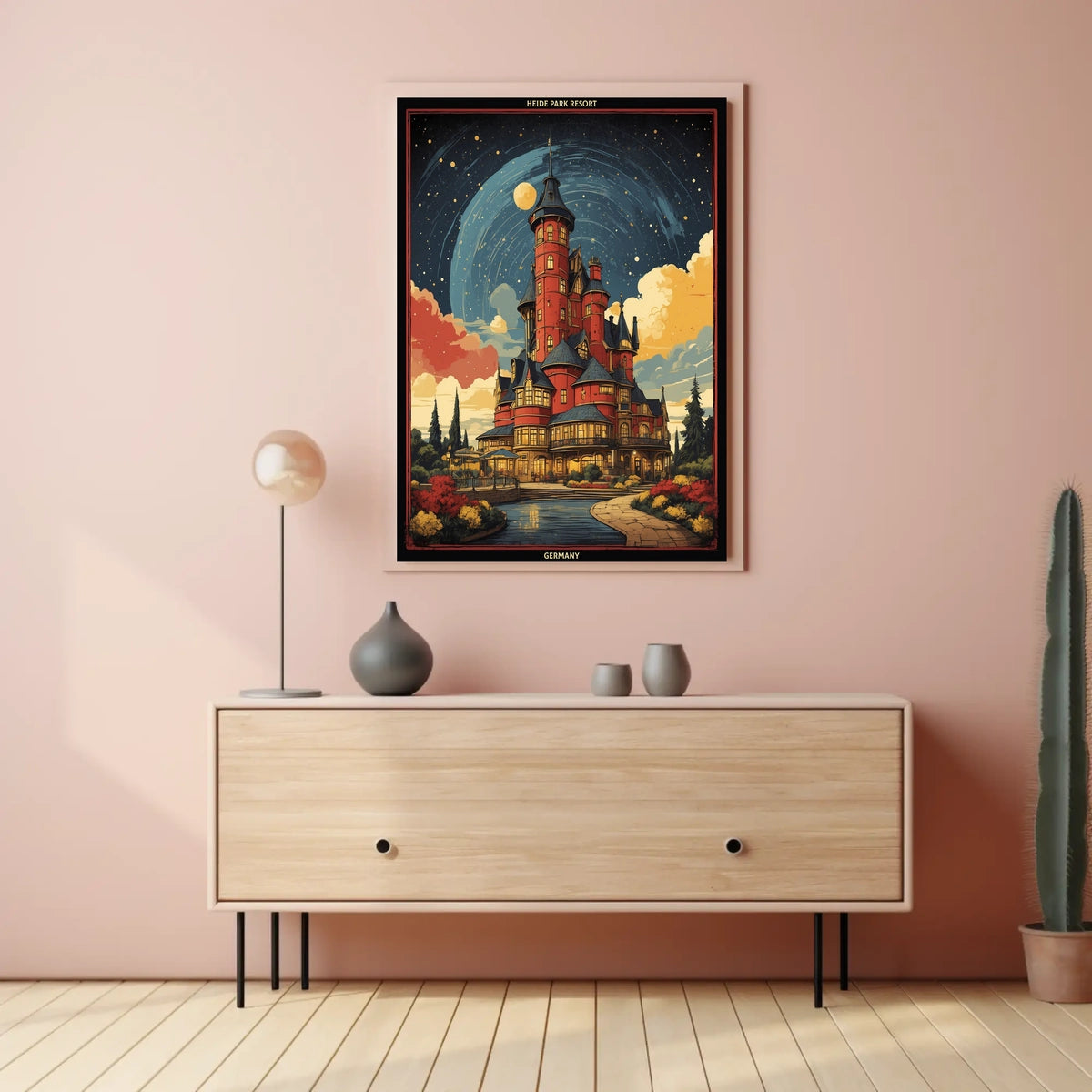 Enchanted Castle at Heide Park Resort Poster