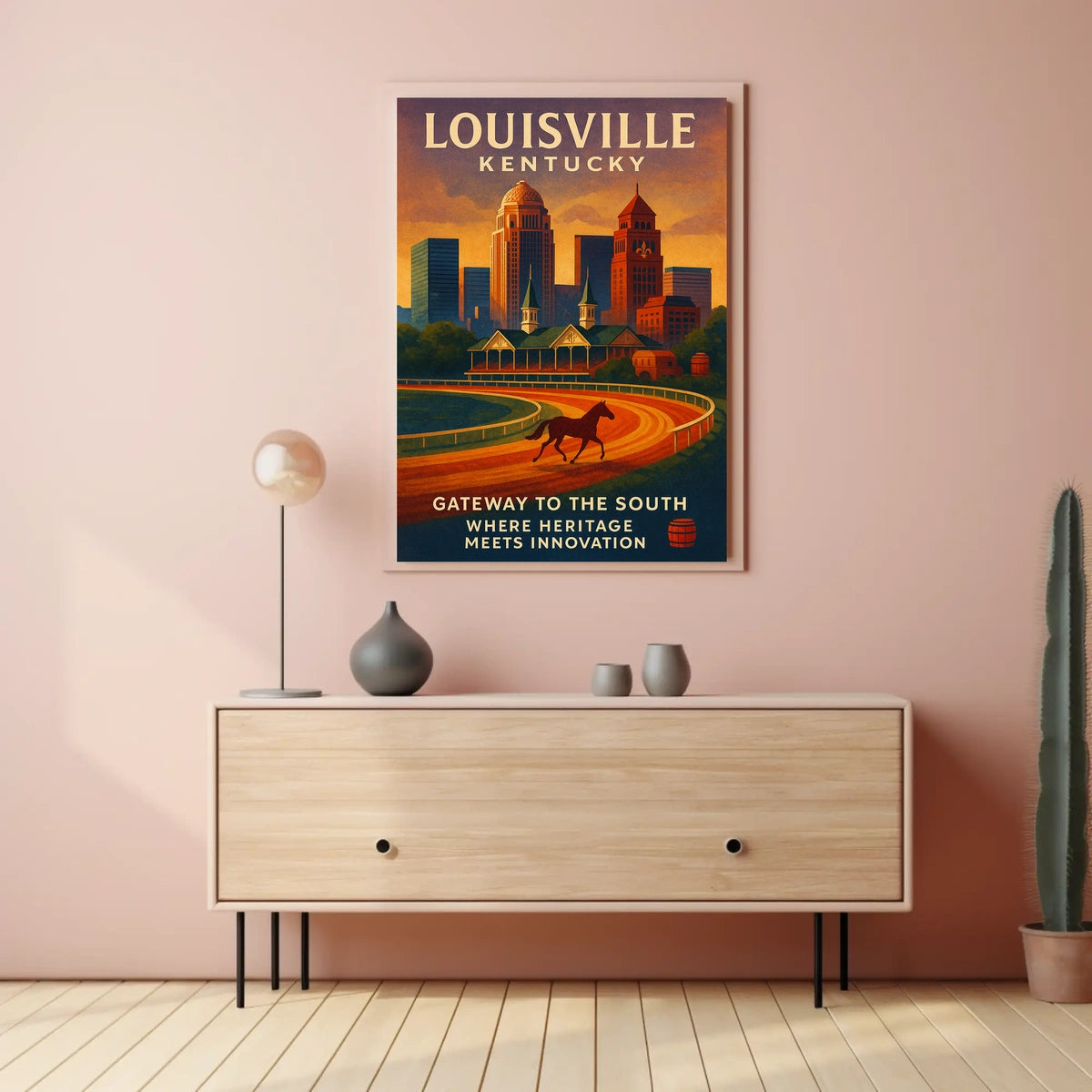 Gateway to the South Louisville, Kentucky Poster