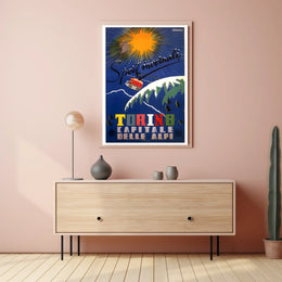 Winter Sports in Torino Poster