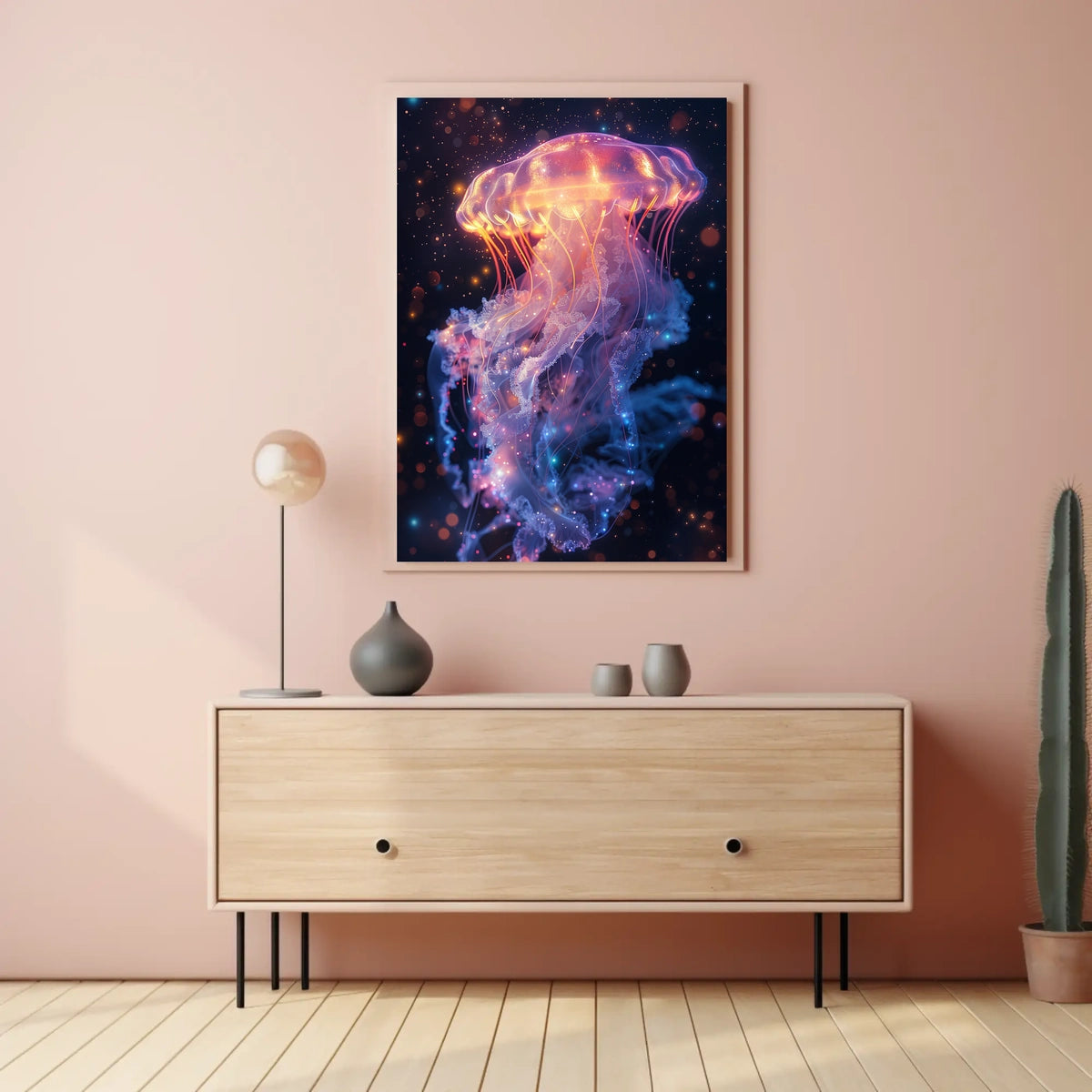 Enchanted Jellyfish Poster