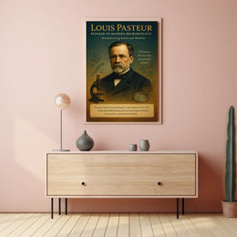 Louis Pasteur Pioneer Of Modern Poster