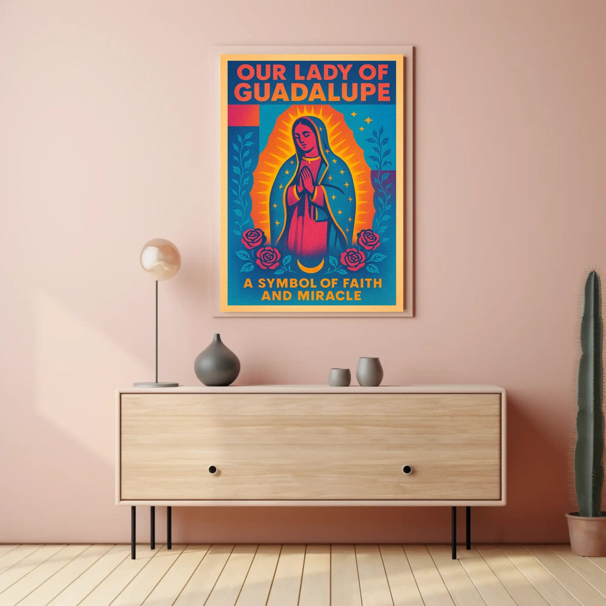 Our Lady Of Guadalupe A Symbol Of Poster
