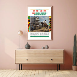 Juneteenth Legacy: Celebrating Freedom with Heritage Cultural Poster