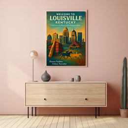 Welcome to Louisville, Kentucky Poster