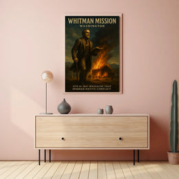 Whitman Mission Washington Poster