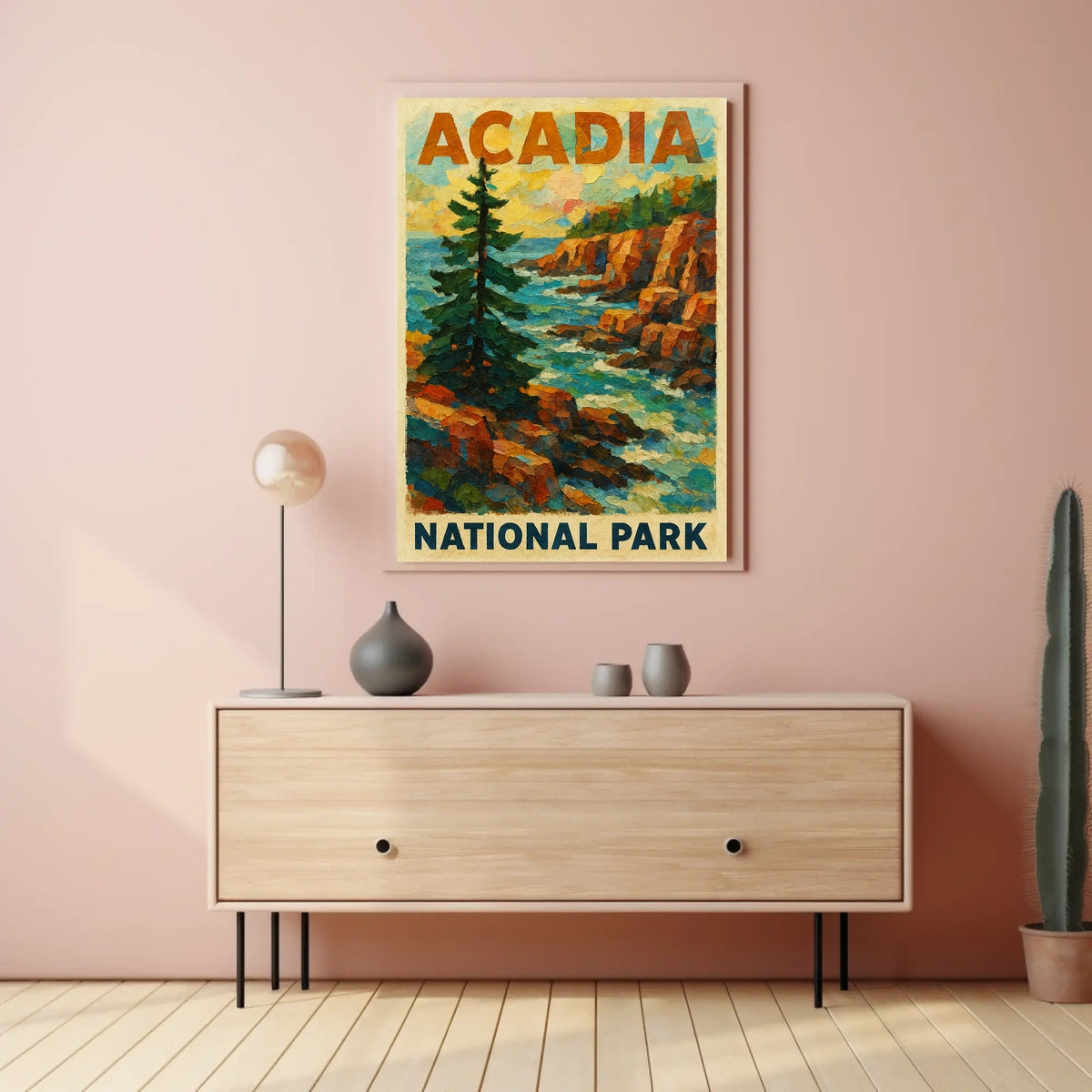 Acadia National Park Poster