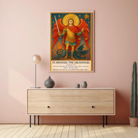St. Michael the Archangel Poster PosterGoat