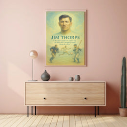 The Timeless Spirit of Jim Thorpe Poster