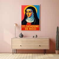 St. Catherine de Ricci Poster