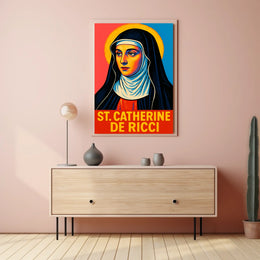 St. Catherine de Ricci Poster