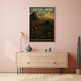 Craters Of The Moon Idaho Poster