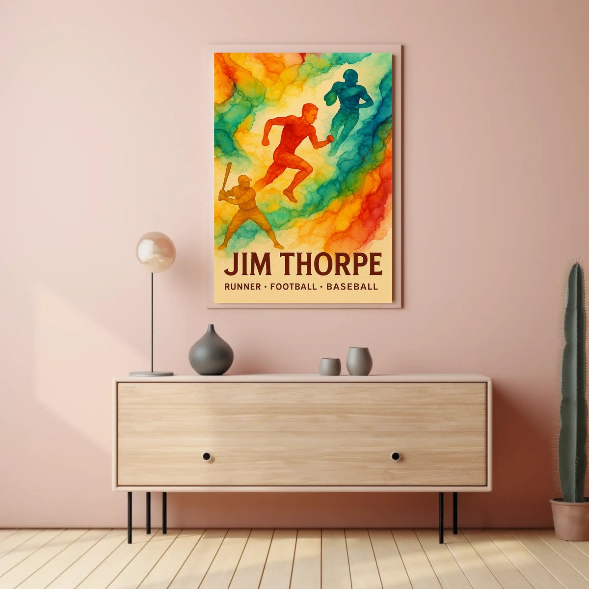 Jim Thorpe Multisport Legend Poster