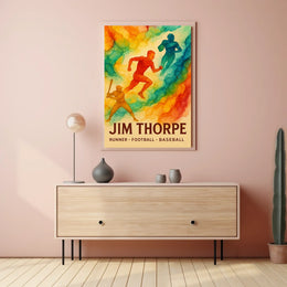Jim Thorpe Multisport Legend Poster