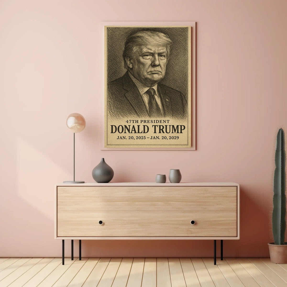 Portrait of Leadership: Historical or Presidential Poster