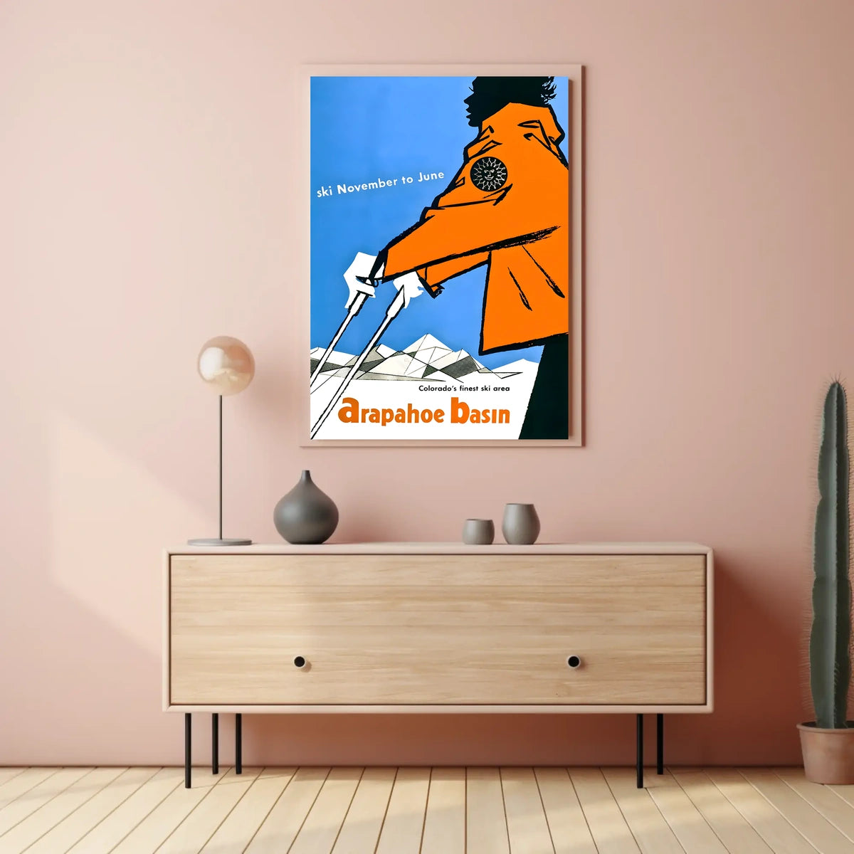 Arapahoe Basin Ski Poster