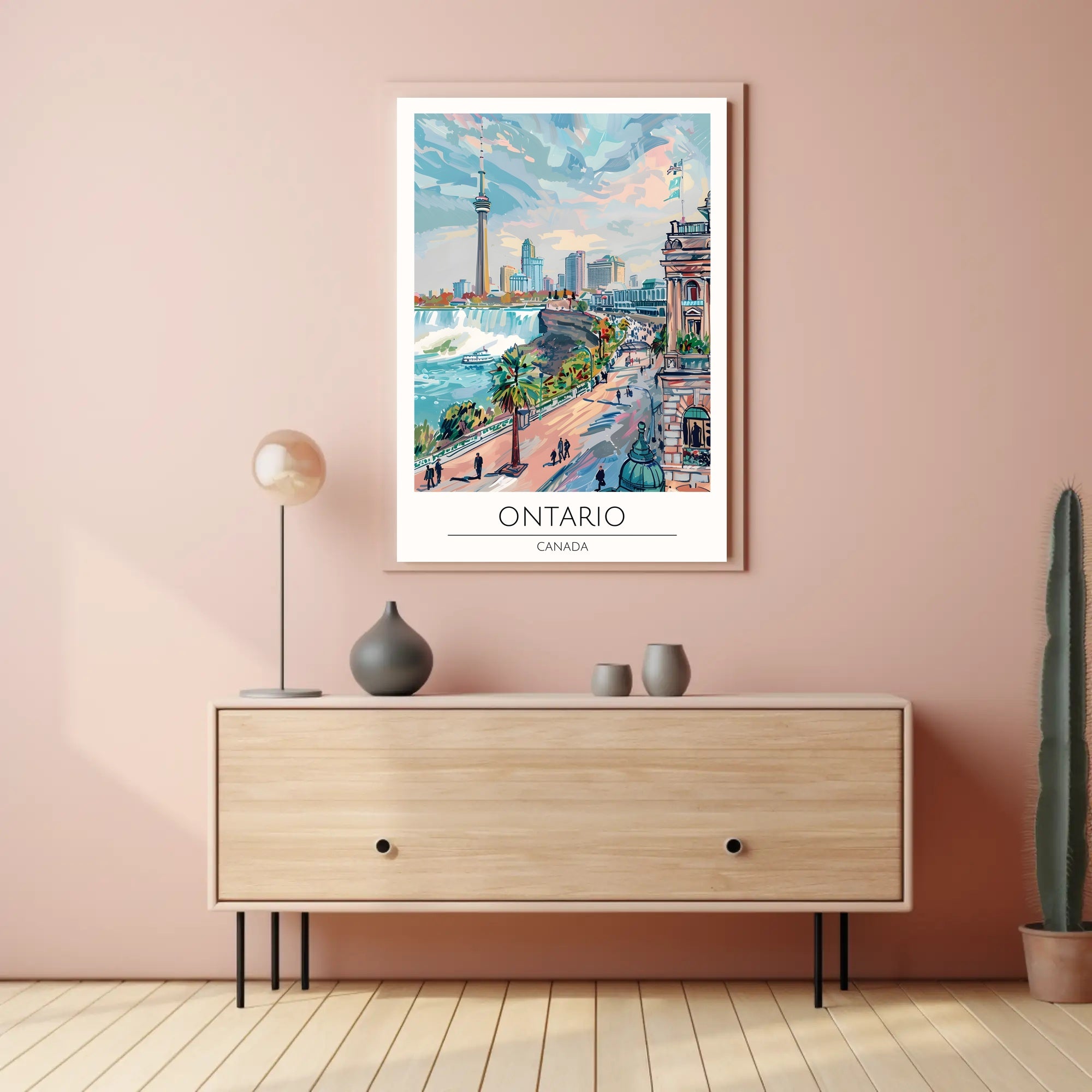 Vibrant Ontario Poster PosterGoat