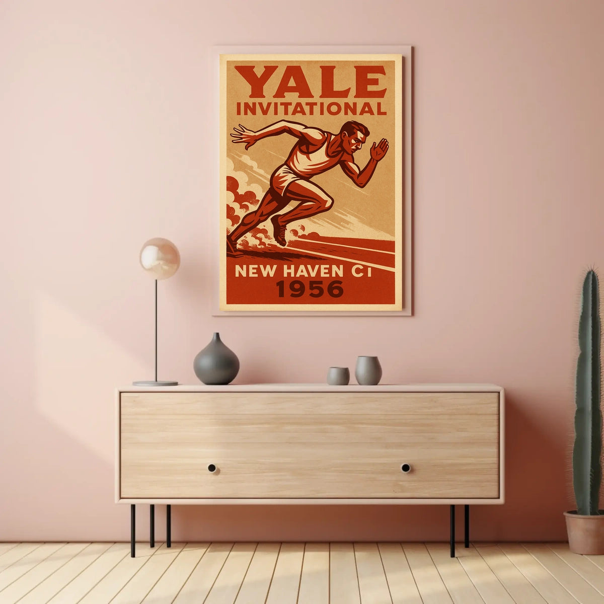 Yale Invitational 1956 Poster
