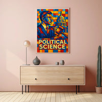 Political Science Mosaic Poster