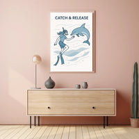 Catch & Release Poster PosterGoat