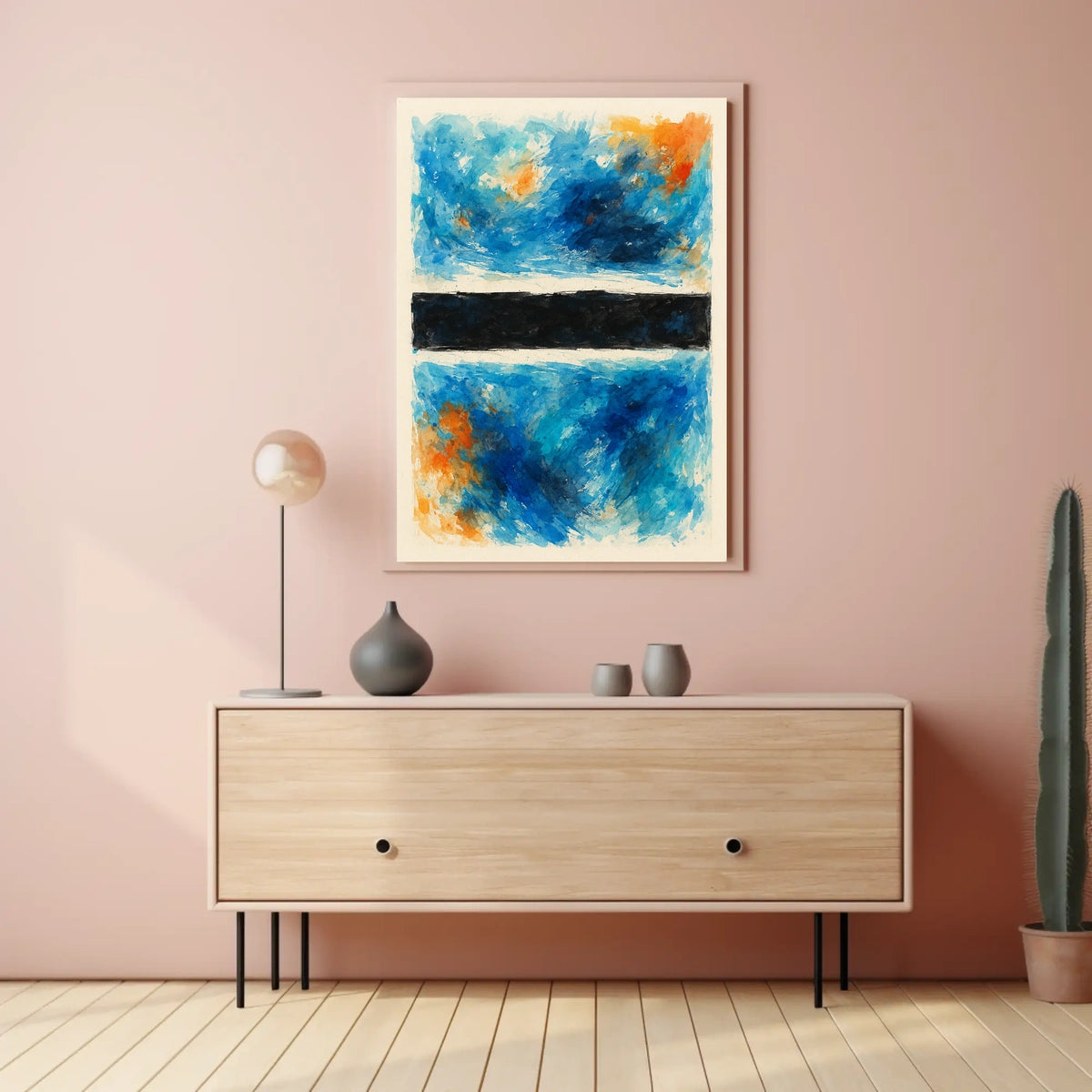 Abstract Oceanic Expression Abstract Poster