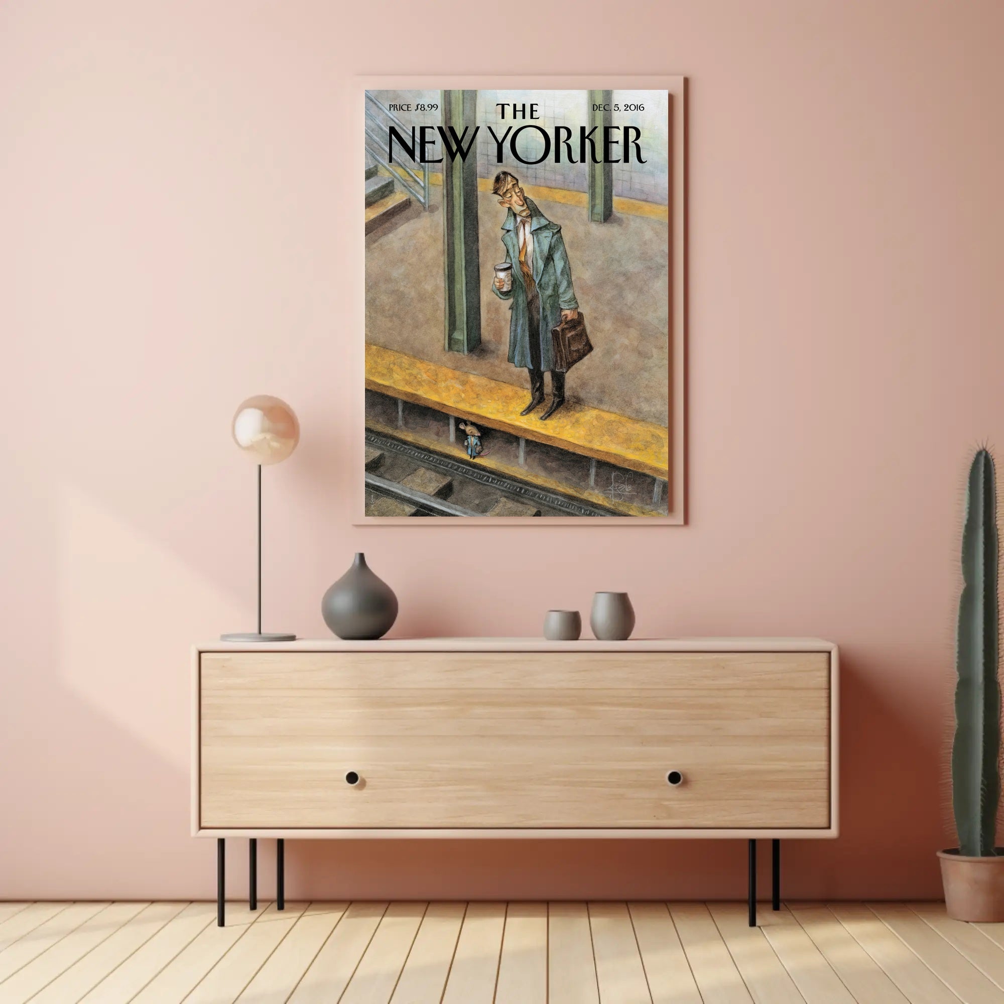 New York City Subway Scene - Cultural or Heritage Poster