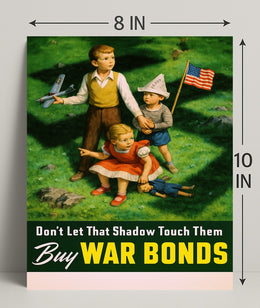 Don't Let That Shadow Touch Them Poster PosterGoat