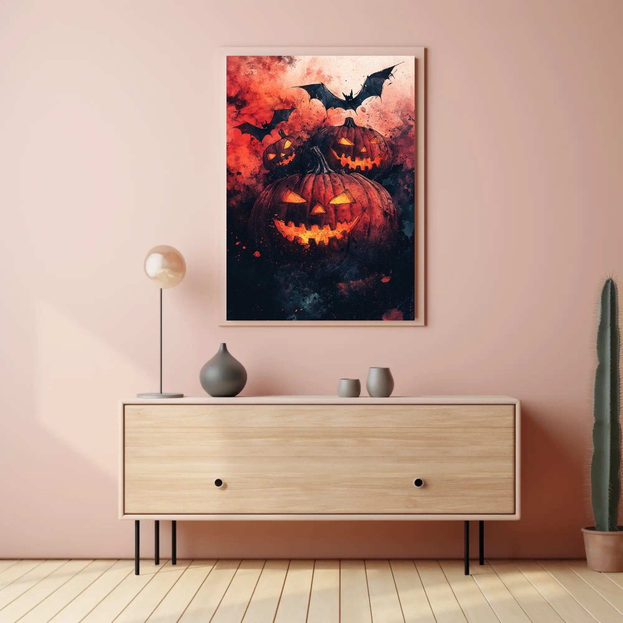 Haunted Halloween Night Poster