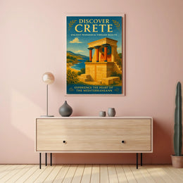 Discover Crete Poster