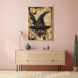 Enchanted WitchS Hat Poster