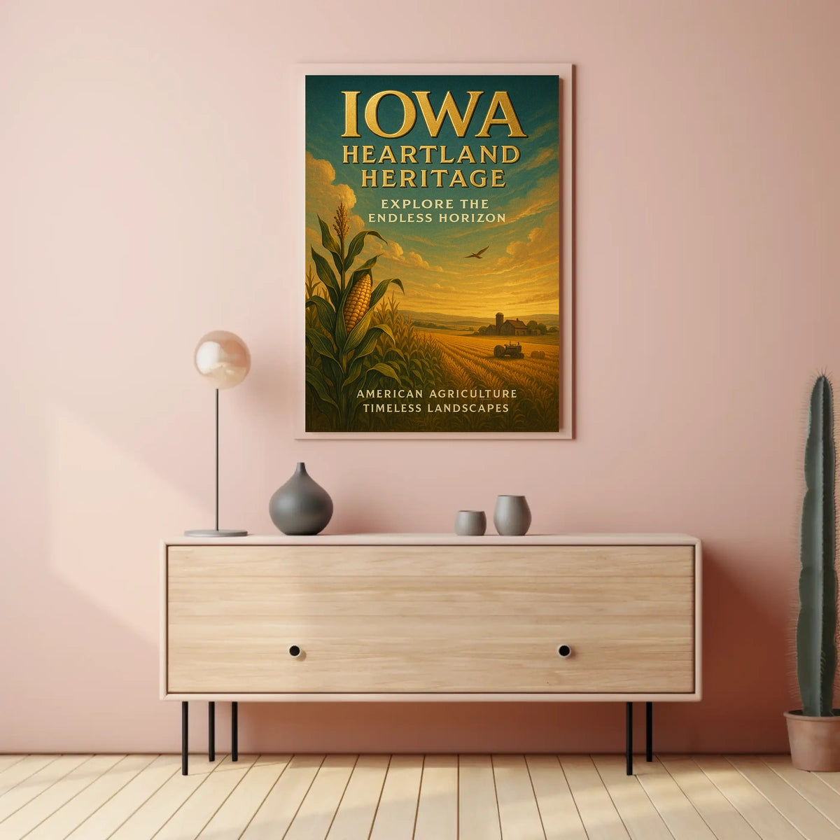 Iowa Heartland Heritage Poster