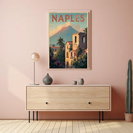 Naples A Scenic Retreat Poster
