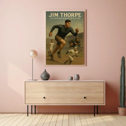Jim Thorpe The Greatest Athlete Of All Poster