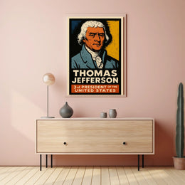 Thomas Jefferson 3rd President Poster