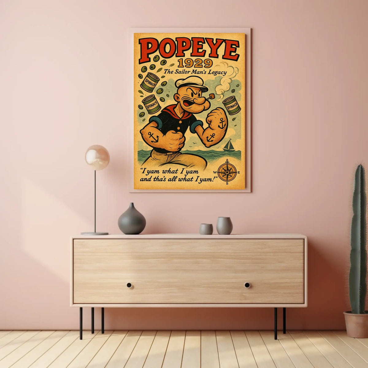 Popeye 1929 Art Poster POP-178