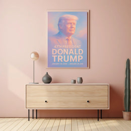 American Spirit Visionary Trump Surrealism Poster